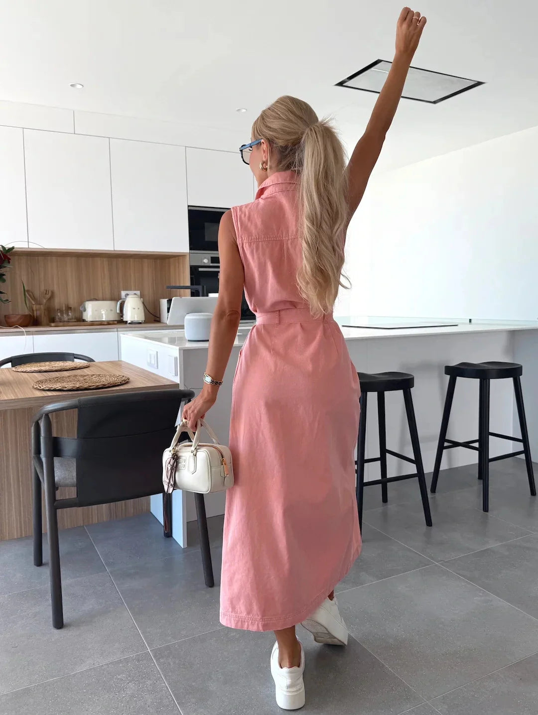 Louisa | Maxi Denim Jurk