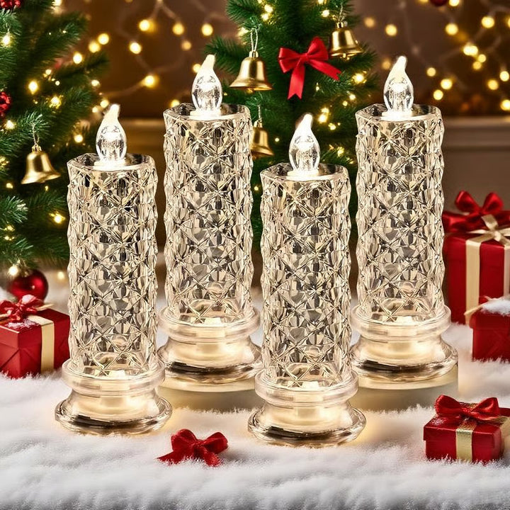 🔥Last day 49% discount🎁LED Crystal Candle Holder