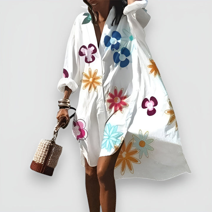 Welo™ | Elegante en Veelzijdige Overhemdjurk