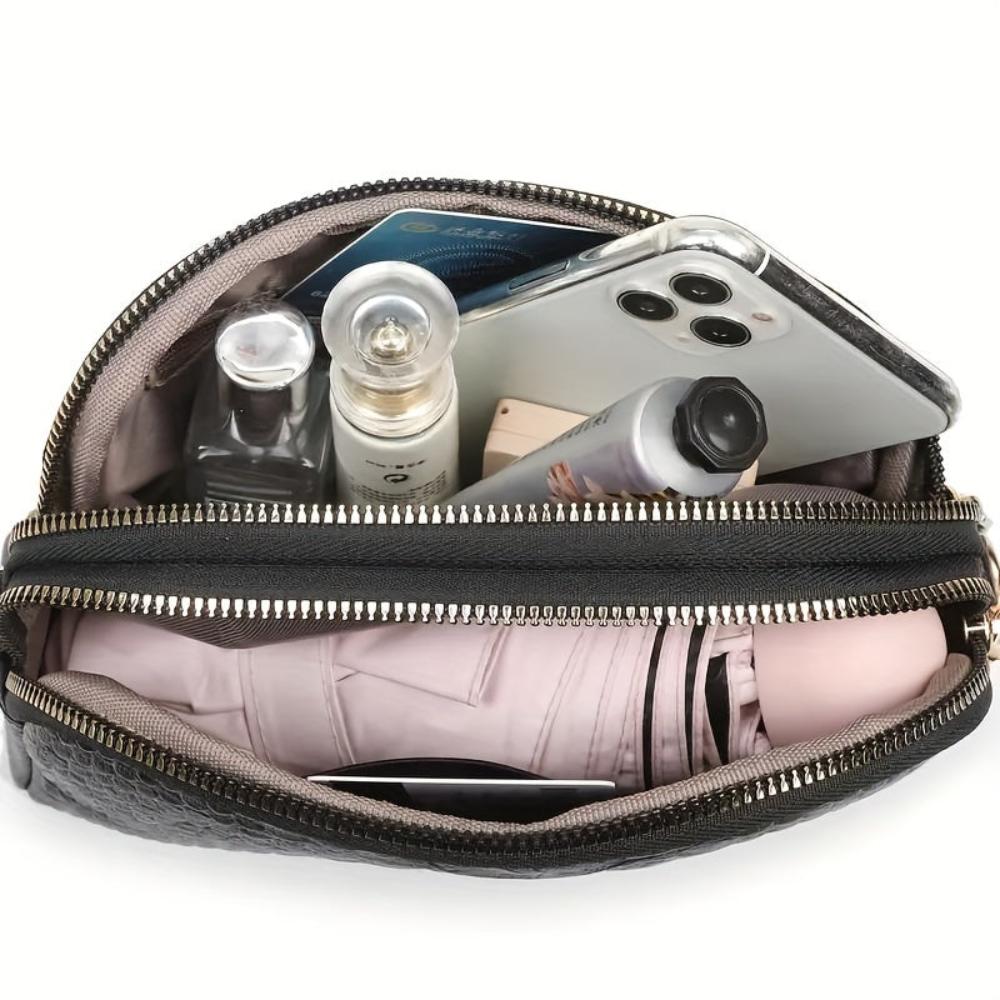 Isabella | Mini schoudertas in krokodillenlook