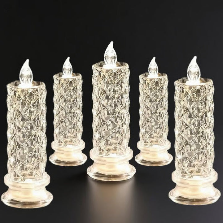 🔥Last day 49% discount🎁LED Crystal Candle Holder