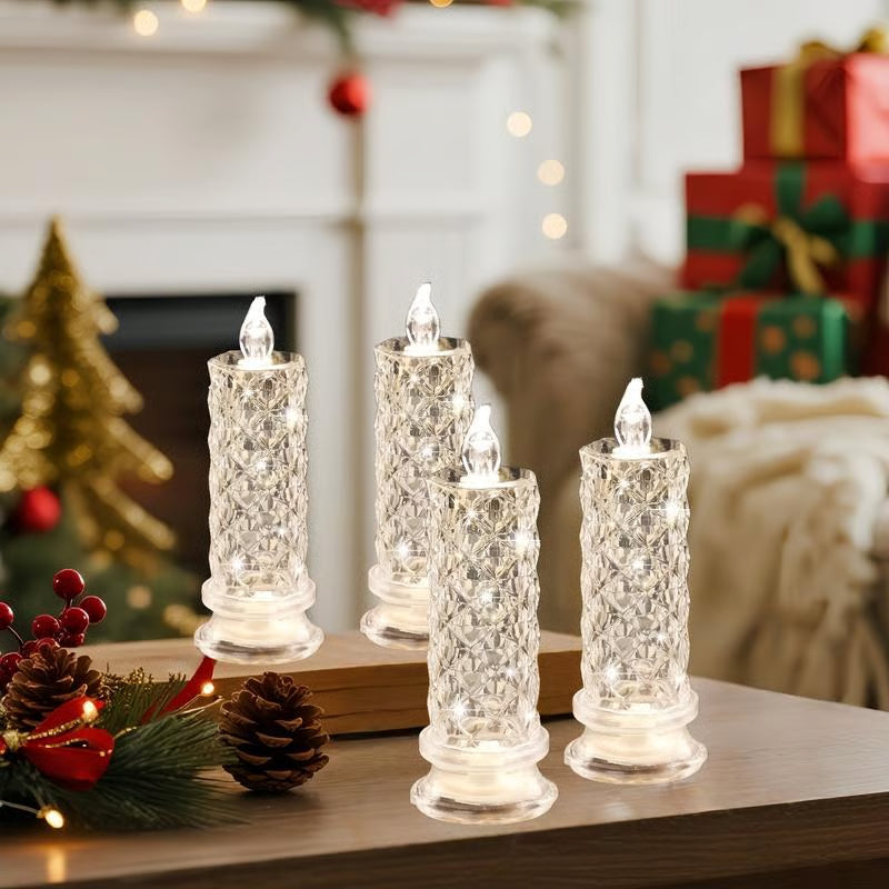 🔥Last day 49% discount🎁LED Crystal Candle Holder
