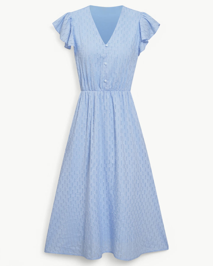 Esmee™ | Elegante midi-jurk met V-hals