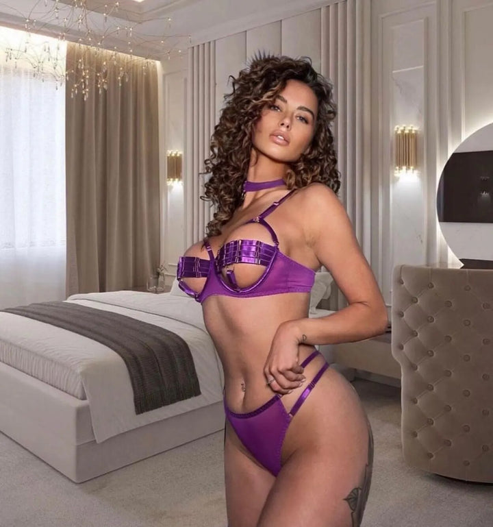 Delya™ | Elegant 4-delig Lingerieset