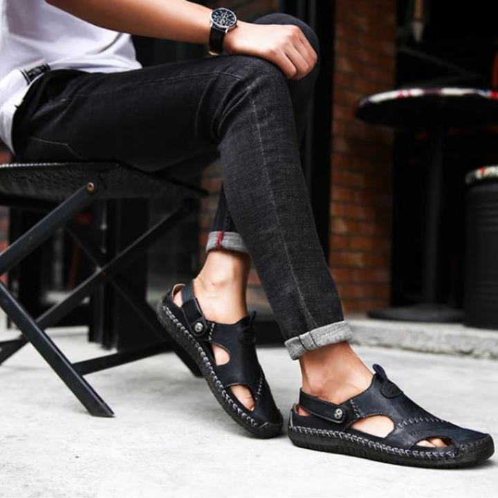 Lotte™ | Orthopedische leren sandalen