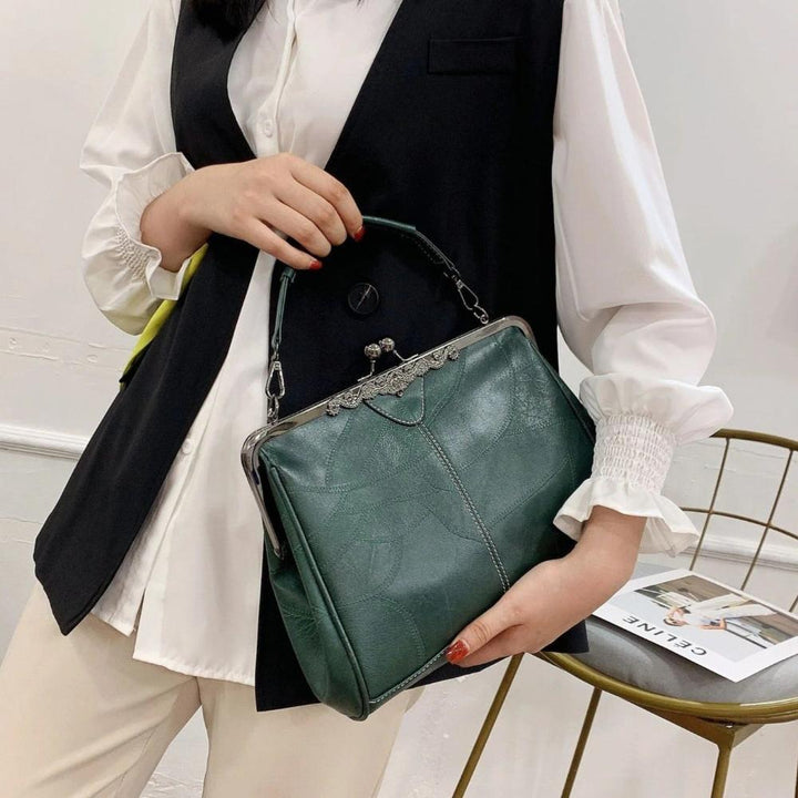 Mila | Vintage handtas met klep