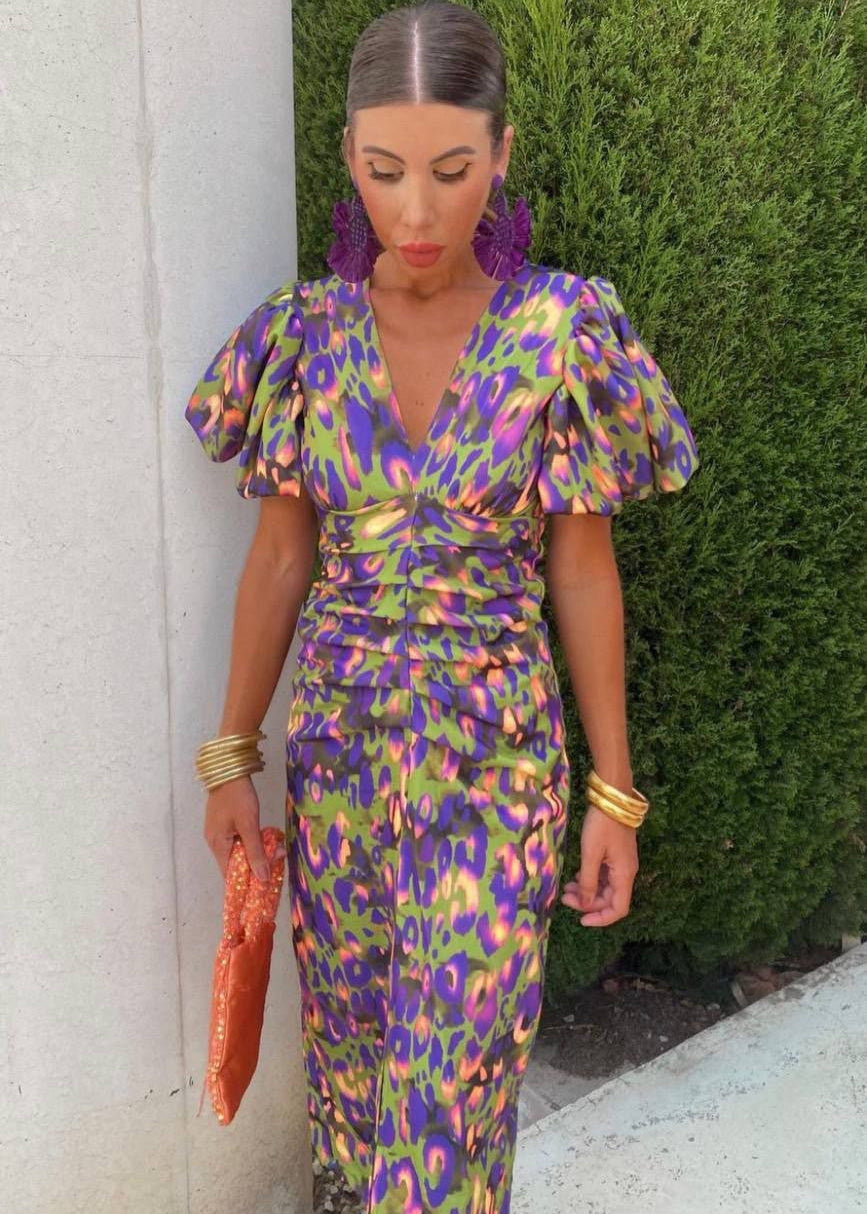 Fara™ | Robe Fiesta Vibrant en Stralend