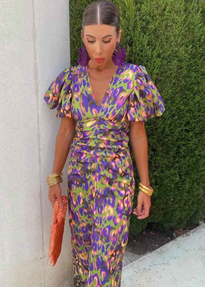 Fara™ | Robe Fiesta Vibrant en Stralend