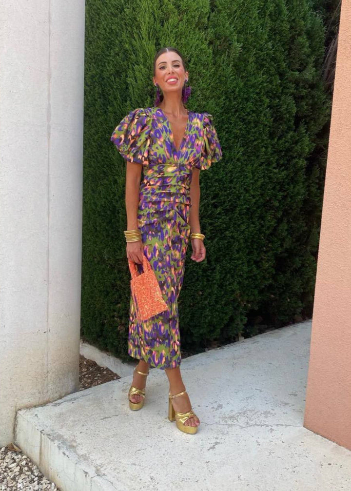 Fara™ | Robe Fiesta Vibrant en Stralend