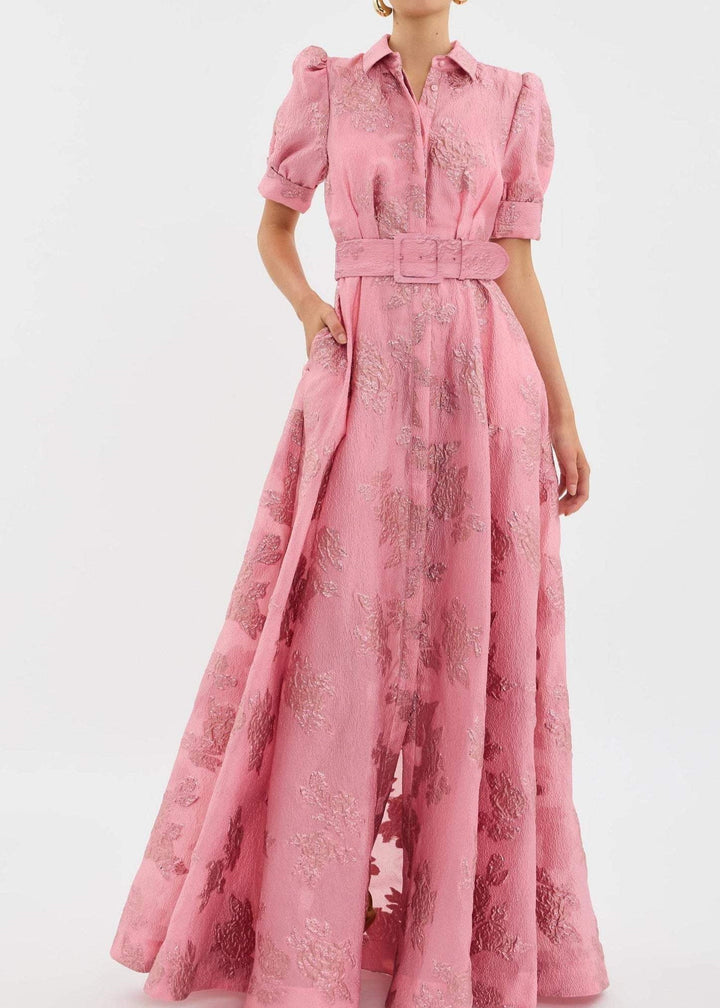 Pearl™ | Elegante jurk met korte, volumineuze mouwen