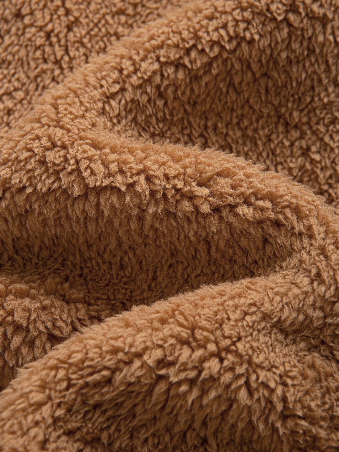 Ravo™ | Gezellige teddy-fleece jas met capuchon en knoopsluiting