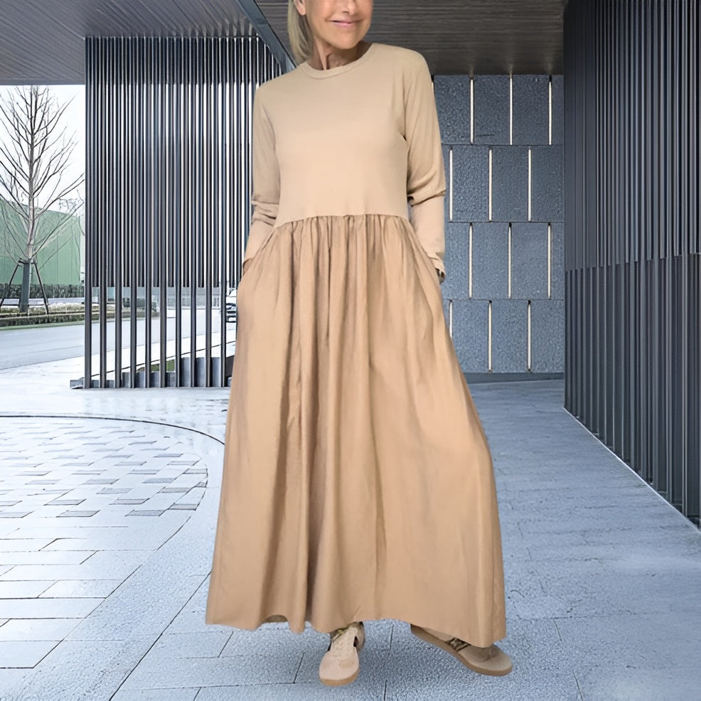 Zyneris™ | Elegante en Comfortabele A-Lijn Jurk