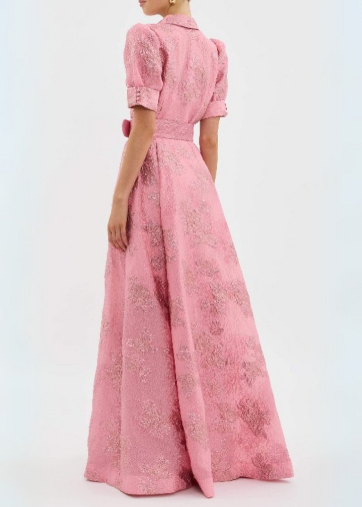 Pearl™ | Elegante jurk met korte, volumineuze mouwen