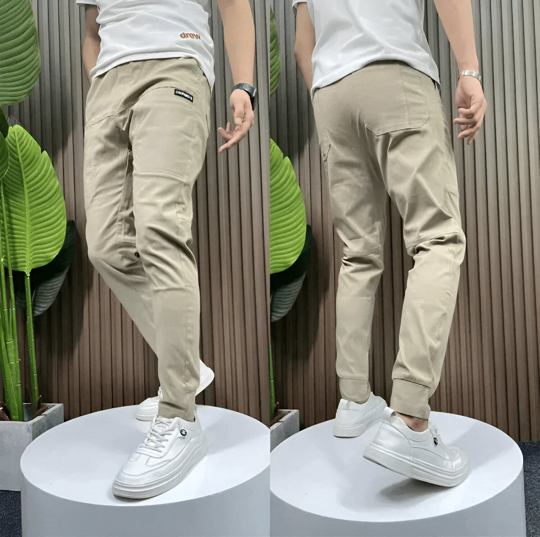 Hevyn™ | Elastische cargo broek