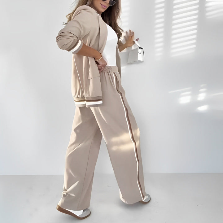 Ensley™ | Blazer en Wijde Broeken