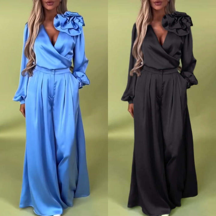 Grace™ | Elegante Jumpsuit met Bloemdetail