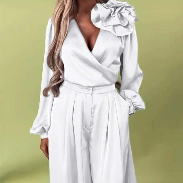 Grace™ | Elegante Jumpsuit met Bloemdetail