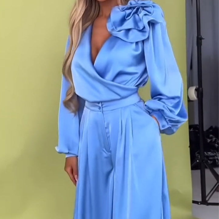 Grace™ | Elegante Jumpsuit met Bloemdetail