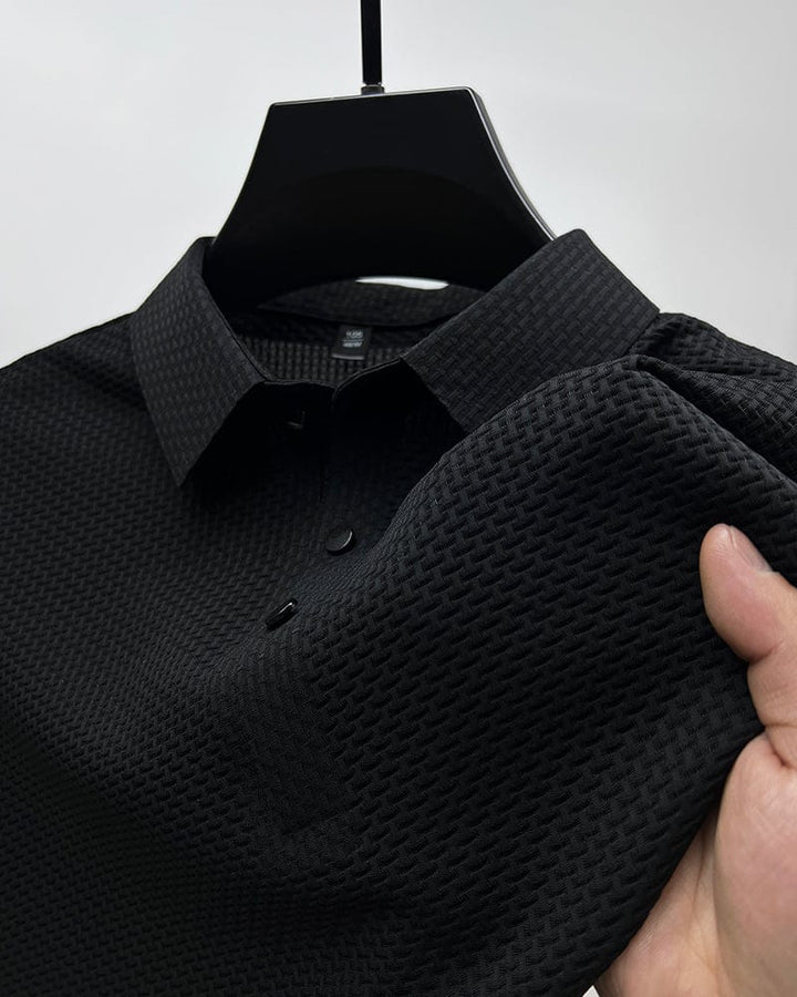Daan™ | Luxe Polo met Verfijnd Patroon